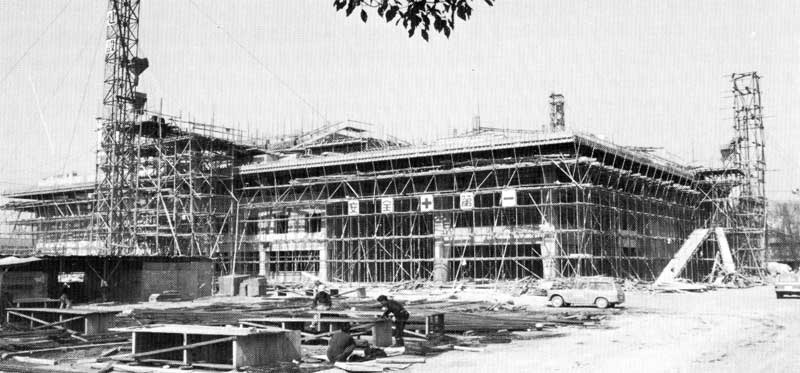 昭和40年3月 市民会館の建設に着工