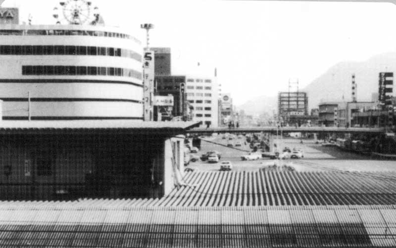 昭和47年 天満屋と陸橋