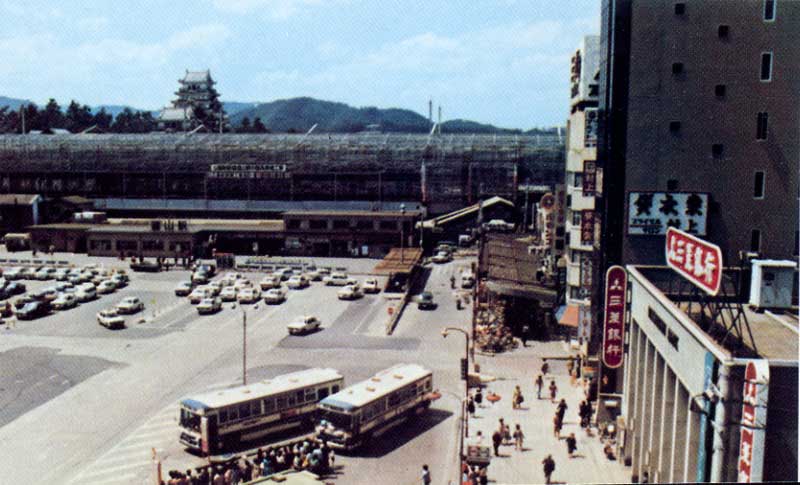 昭和49年 駅前・伏見町側